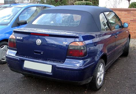 VW Golf IV Cabrio