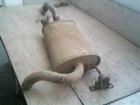 VW Polo 9N hátsó kipufogódob