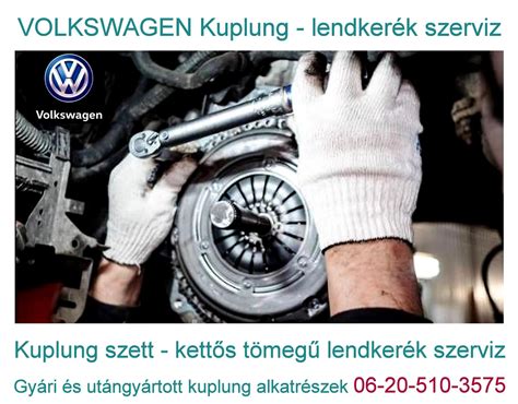 VW Polo kuplung alkatrészek