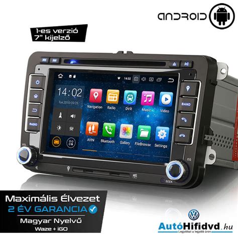 VW Tiguan autórádió navigáció