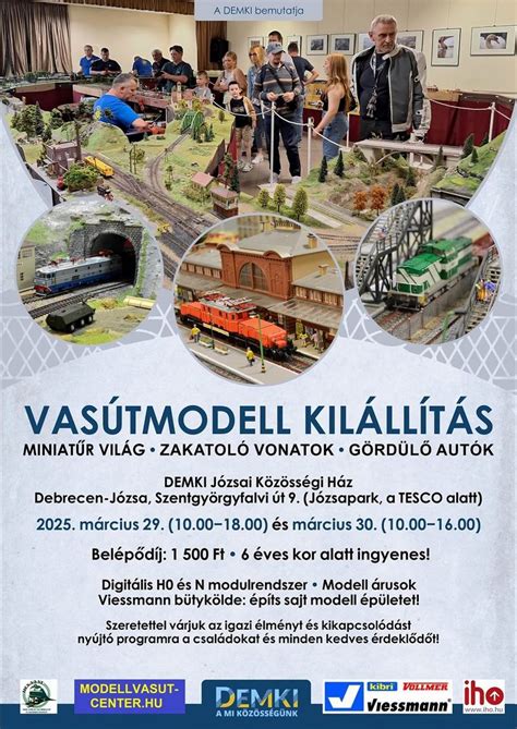 Vasútmodell kiállítás