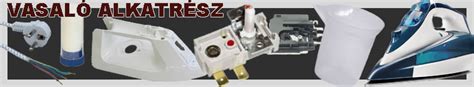 Vasaló alkatrészek