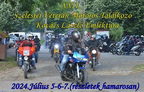 Veterán motoros felvonulás