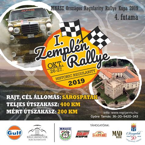 Volán Rallye Historic plakát