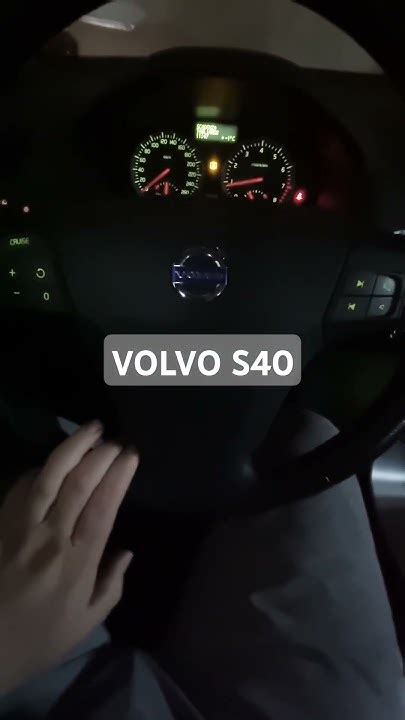 Volvo S40 műszerfal