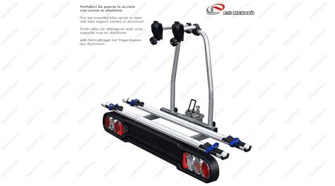 Vonóhorogra szerelhető kerékpárszállítók