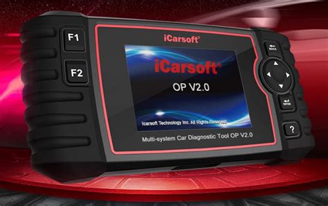 iCarsoft OP V2.0 Autódiagnosztikai Eszköz
