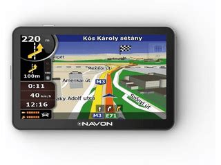 iGO navigációs felület